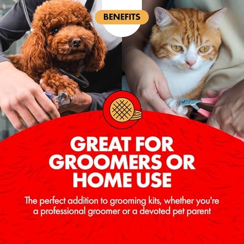 Miracle Care Kwik Stop Styptic Powder For Dogs, Cats and Birds, 1.5 Ounce, Fast-Acting Blood Stop Powder with Pain Relieving Benzocaine