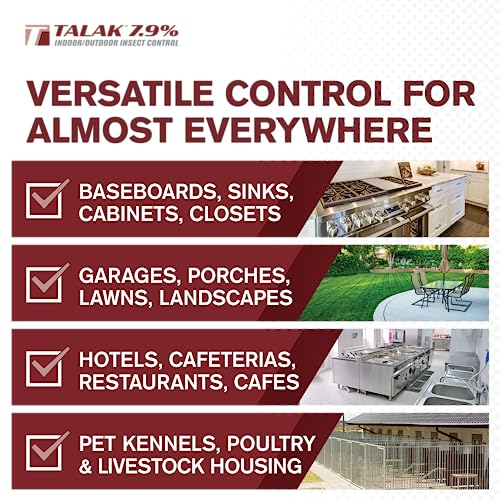 Atticus Talak 7.9% Indoor/Outdoor Insect Control - Bifenthrin Concentrate (32 Ounce)
