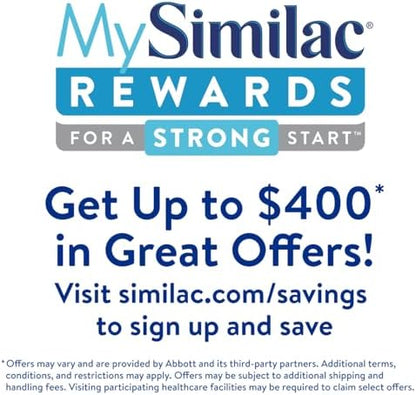 Similac Advance Infant Formula With Iron, Baby Formula Powder, 30.8-oz Value Can