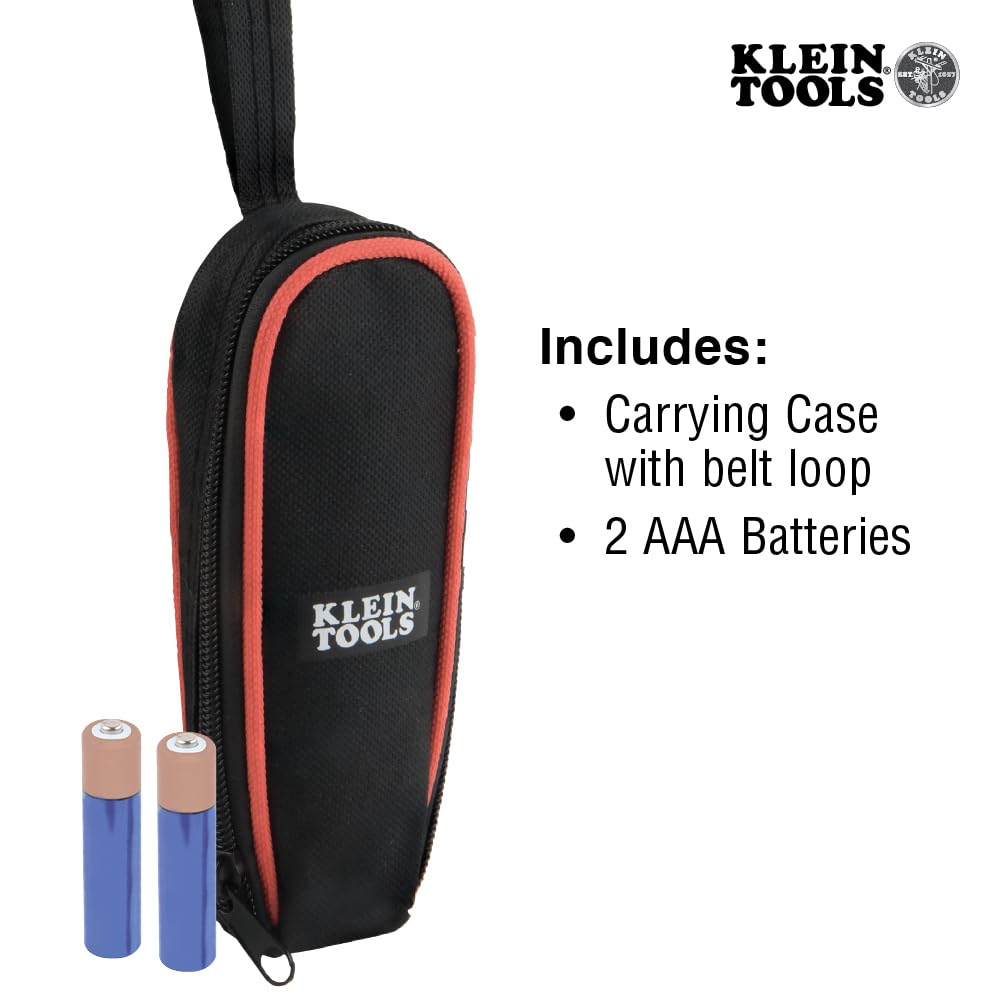 Klein Tools IR07 Dual Infrared (IR) and Probe Pocket Size LCD Digital Thermometer