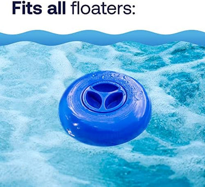 86109 Bromine Tablets, Chemical Sanitizer for Spas & Hot Tubs - Fits All Floaters for Easy Application, Creates Soft Water Feel, No Chlorine Odor, Eliminates Bacteria & Algae, 2 lbs
