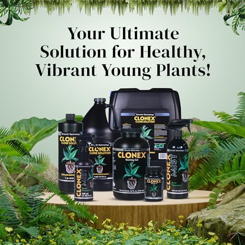 Clonex Rooting Gel - High-Performance Rooting Compound for Plant Cuttings, Contains IBA, Promotes Root Initiation and Development, Ideal for Propagation of Plant Cuttings - 100ml