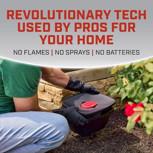 Ortho Home Defense Mosquito Kill and Prevent, Controls Mosquitoes and Larvae, Silent, Easy-to-Use, Protects up to 4,300 sq. ft., 1 Mosquito Station and 2 Refill Bands