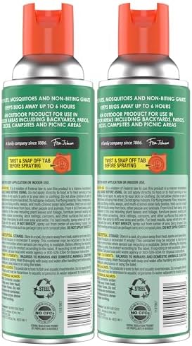OFF! Outdoor Insect & Mosquito Repellent Fogger, Backyard Pretreat, Kills & Repels Insects in an up to 900 sq, ft, area, 16 oz (Pack of 2)
