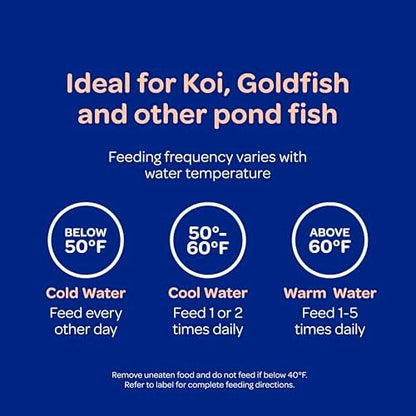 Kaytee Koi's Choice Koi Floating Fish Food, 10 Pound