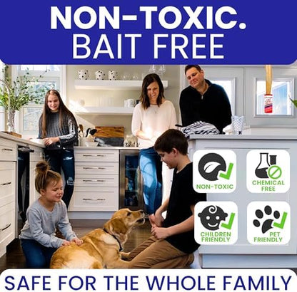 Fly Strips Indoor Sticky Hanging 24pk with Pins. Non Toxic Outdoor Fly Trap Indoor for Home. Flies Tape Paper Trap Ribbon Roll for House Gnat Fruit and Housefly. Bug Catchers for Inside Home Flypaper