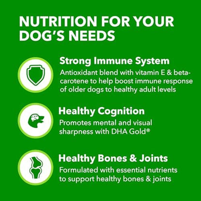 IAMS Proactive Health Healthy Aging Large Breed Dog Food for Mature and Senior Dogs with Real Chicken, 30 lb. Bag