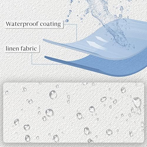 Ashler Outdoor Pillows, 18 x 18 Pillow Inserts Set of 4, Waterproof Throw Pillow Inserts Hypoallergenic for Patio, Water Resistant Indoor Outdoor Decorative
