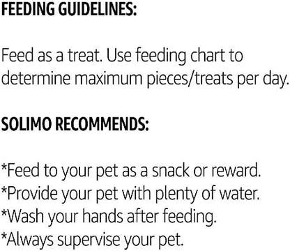 Amazon Brand - Solimo Duck Jerky Dog Treats,2 pounds