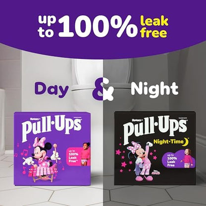 Pull-Ups Girls' Potty Training Pants, Size 3T-4T Training Underwear (32-40 lbs), 112 Count (4 Packs of 28)