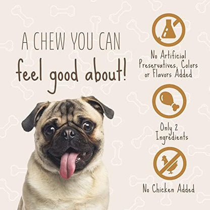 Better Belly Pork Hide Rolls with Smoke Flavor Small, 20 Count, Digestible Pork Hide for Dogs (P-94453)