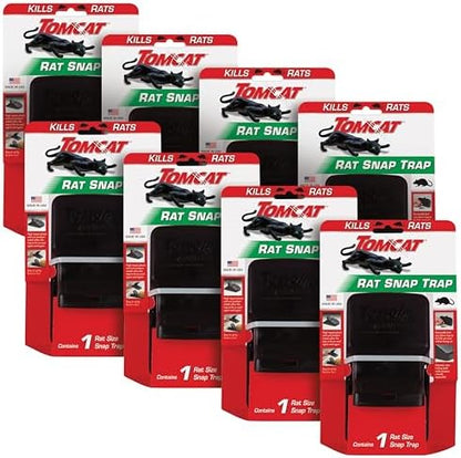Tomcat Rat Snap Trap (8 Pack)