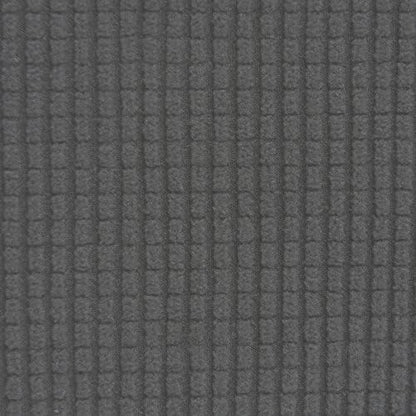 Easy-Going Stretch Loveseat Slipcover 1-Piece Sofa Cover Furniture Protector Couch Soft with Elastic Bottom for Kids Polyester Spandex Jacquard Fabric Small Checks (Loveseat, Dark Gray)