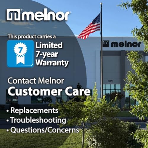 Melnor 65148AMZ TurboTek Oscillating Sprinkler, 2,800 sq. ft., Quick Connect Bundle, 16 Precision Nozzle, Green, Yellow