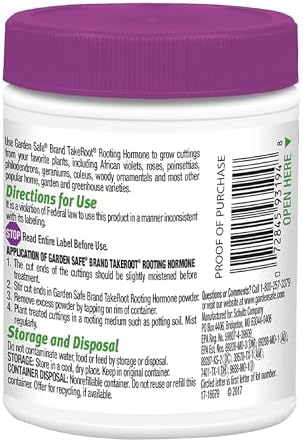 Garden Safe Brand TakeRoot Rooting Hormone, 2 Count, Powder Helps Grow New Plants from Cuttings Including Most Home, Garden and Greenhouse Varieties, 2 Pack