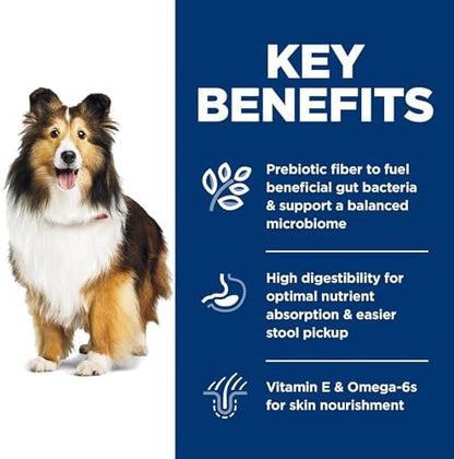 Hill's Science Diet Sensitive Stomach & Skin, Adult 1-6, Stomach & Skin Sensitivity Support, Dry Dog Food, Chicken Recipe, 30 lb Bag