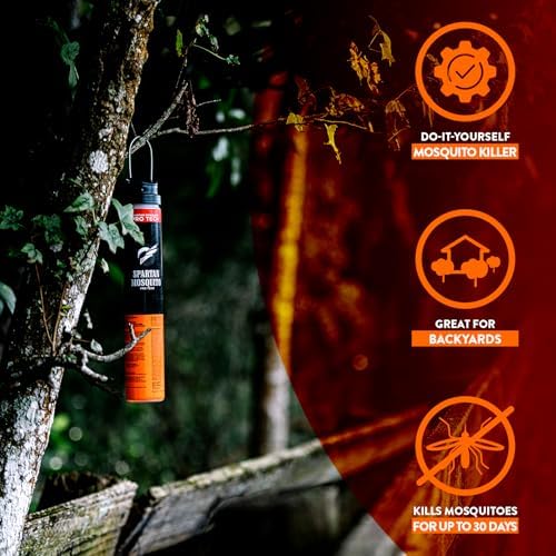 Spartan Mosquito Pro Tech - 1 Acre Pack 4 Tubes (2 Boxes) 100% American Made