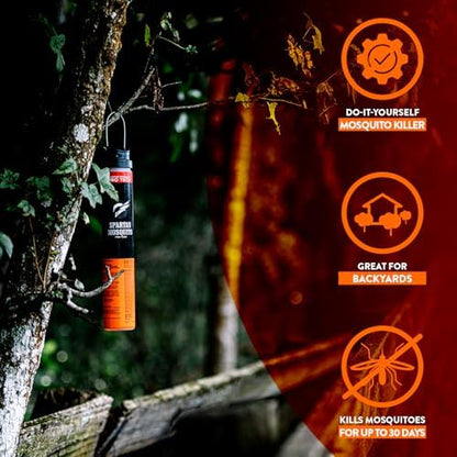 Spartan Mosquito Pro Tech - 1 Acre Pack 4 Tubes (2 Boxes) 100% American Made
