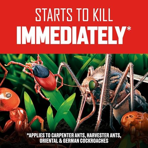 Ortho BugClear Insect Killer for Lawns and Landscapes Ready-to-Spray, Kills Periodical Cicadas, Mosquitoes, Ants, Spiders, Fleas, Ticks and More, 32 oz.