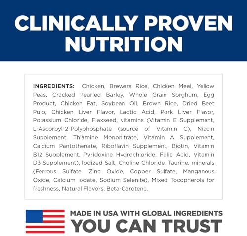 Hill's Science Diet Sensitive Stomach & Skin, Adult 1-6, Small & Mini Breeds Stomach & Skin Sensitivity Support, Dry Dog Food, Chicken Recipe, 4 lb Bag