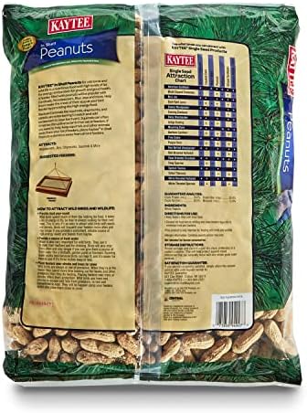 Kaytee Peanuts in Shell for Wild Birds, Two 5 Pound Bags
