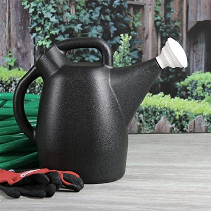Chapin 47998: 2 Gallon Watering Can for Indoor & Outdoor Plants, 100% Recycled Plastic with Removable Nozzle, Drip-Free Sprinkler Head, Made in USA