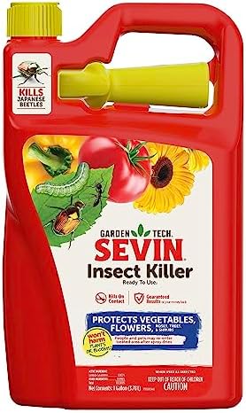 Sevin 100547234 Insect Killer Ready to use 1 Gallon, White Label