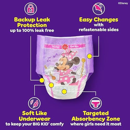 Pull-Ups Girls' Potty Training Pants, Size 3T-4T Training Underwear (32-40 lbs), 112 Count (4 Packs of 28)
