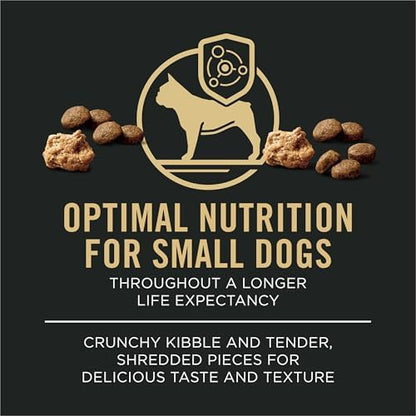 Purina Pro Plan Small Breed High Protein Dog Food Dry Shredded Blend Lamb and Rice Formula - 6 lb. Bag