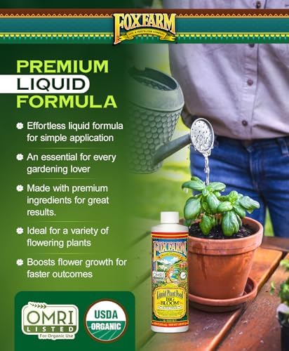 FoxFarm Fertilizer Soil Trio Liquid Nutrient: Tiger Bloom, Grow Big, Big Bloom Bottles - (Pack of 3-1 Pint)