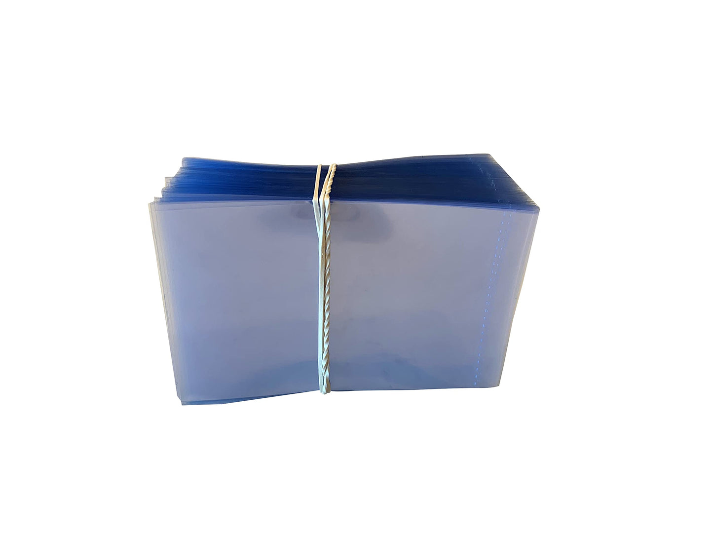 Supplement and Supply 86 x 56 mm Clear Perforated Shrink Band for Spice Jars, Large Packer Bottles, Small Jars and More. [Compatible Diameter: 2”] - Bundle of 500