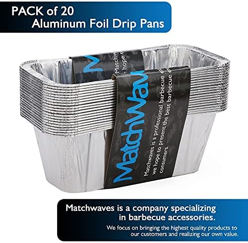 20 Pack Blackstone Grease Cup Liners, Grease Catcher Liner, Aluminum Foil Drip Pan for 28 and 36 inch Blackstone Griddle