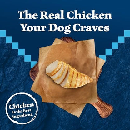 Blue Buffalo Wilderness Natural High-Protein Dry Food for Adult Dogs, Chicken Recipe, 28-lb. Bag
