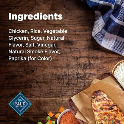 Blue Buffalo Nudges Grillers Natural Dog Treats, Made in the USA with Real Chicken, 16-oz Bag