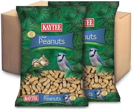 Kaytee Peanuts in Shell for Wild Birds, Two 5 Pound Bags