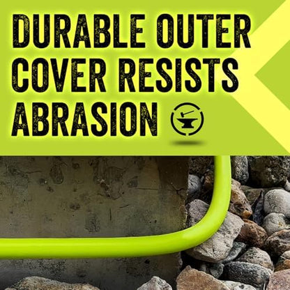 Flexzilla Garden Hose 5/8 in. x 50 ft., Lightweight All-Weather Water Hose, Durable and Flexible, Leak-Free Connections