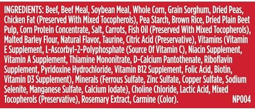 Nutrish Dry Dog Food, Real Beef, Pea & Brown Rice Recipe Whole Health Blend for Adult Dogs, 40 lb. Bag, Packaging May Vary (Rachael Ray)