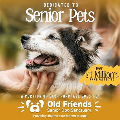 DOK TigerToes Premium Non-Slip Dog Socks for Hardwood Floors - Extra-Thick Grip That Works Even When Twisted - Prevents Licking, Slipping, and Great for Dog Paw Protection - Size Large
