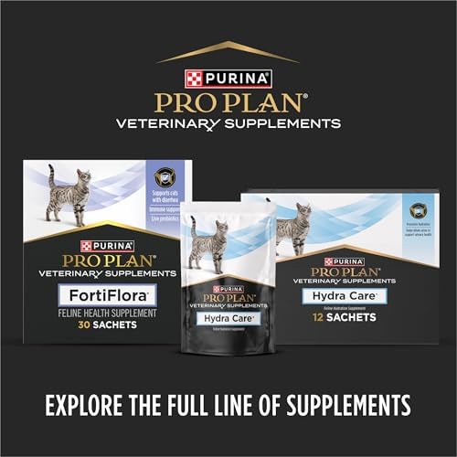 Purina Pro Plan Veterinary Supplements FortiFlora Cat Probiotic Supplement for Cats with Diarrhea - 30 ct. Box