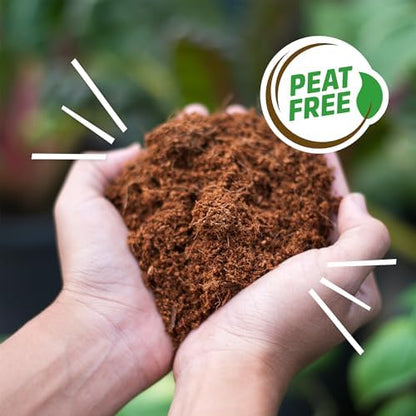 Back to the Roots Organic Coir, 51 Quart Expanding Soil, Great for Seeds and Potting