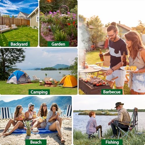KICKOUTOR® Mosquito Repellent Outdoor Patio 120 PCS Citronella Oil Mosquito Incense Sticks Natural Organic Mosquito Barrier Mosquito Repeller for Backyard Travel Camping Indoors Gnat Mosquito Control