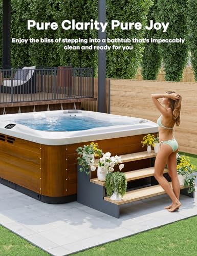 32 Oz Shock Oxidizer for Hot Tubs, Spa Chlorine-Free Shock Oxidizer, Suitable for All Spa & Hot Tubs Types
