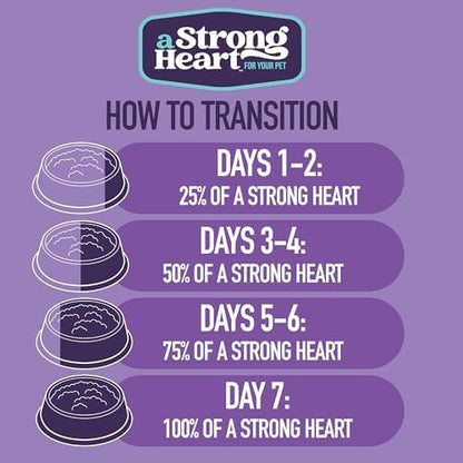 A Strong Heart Wet Dog Food, Cuts in Gravy with Beef - 13.2 oz Cans (Pack of 12), Made in The USA with Real Beef