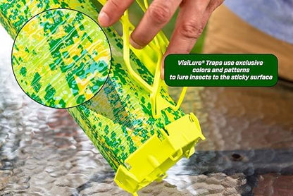RESCUE! VisiLure® TrapStik for Wasps, Mud Daubers, Carpenter Bees – 2 Pack