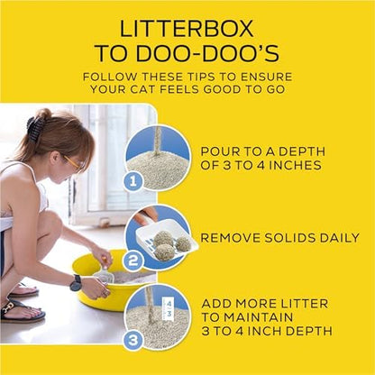 Purina Tidy Cats LightWeight 24/7 Performance Odor control, Multi-Cat, Clumping, 99.9 Percent Dust Free Cat Litter - 17 lb. Box