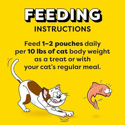 Temptations Creamy Puree Squeezable Lickable Wet Cat Treats with Salmon, 0.42 oz. Tubes, 4 Count, Pack of 11 (44 Total)