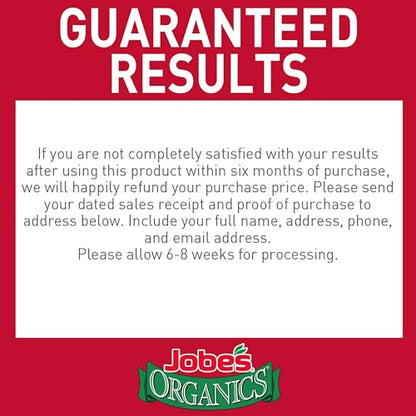 Jobe’s Organics Granular Garden Fertilizer, Easy Plant Care Fertilizer for Vegetable Gardens and Tomato Plants, 4 lbs Bag