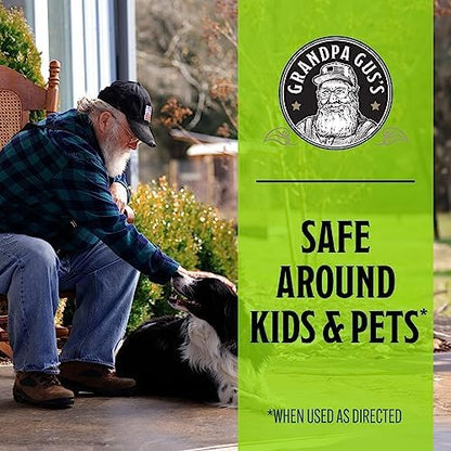 Grandpa Gus's Extra-Strength Mouse Repellent Pouches, Cinnamon/Peppermint Oils Repel Mice from Nesting & Freshen Air in Car/RV/Boat/Garage/Shed/Cabin, 1.75 oz (Pack of 10)