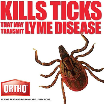 Ortho Home Defense Insect Killer for Lawn and Landscape Ready-To-Spray, Kills Ants, Ticks, Mosquitoes, Fleas & Spiders, Treats up to 5,300 sq. ft., 32 fl. oz.