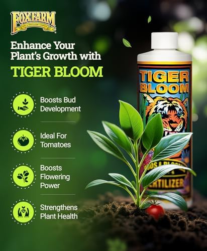 FoxFarm Fertilizer Soil Trio Liquid Nutrient: Tiger Bloom, Grow Big, Big Bloom Bottles - (Pack of 3-1 Pint)